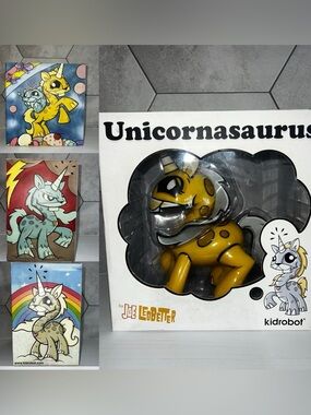 Unicornasaurus 2008 Collectible created by Joe Ledbetter Produced by Kidrobot 💛